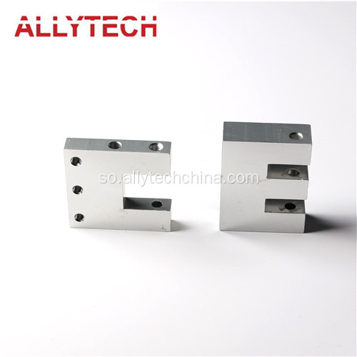 Qaybaha Mashiinka Saldhigga Islaaydh Mashiineed Saxan oo Aluminium ah